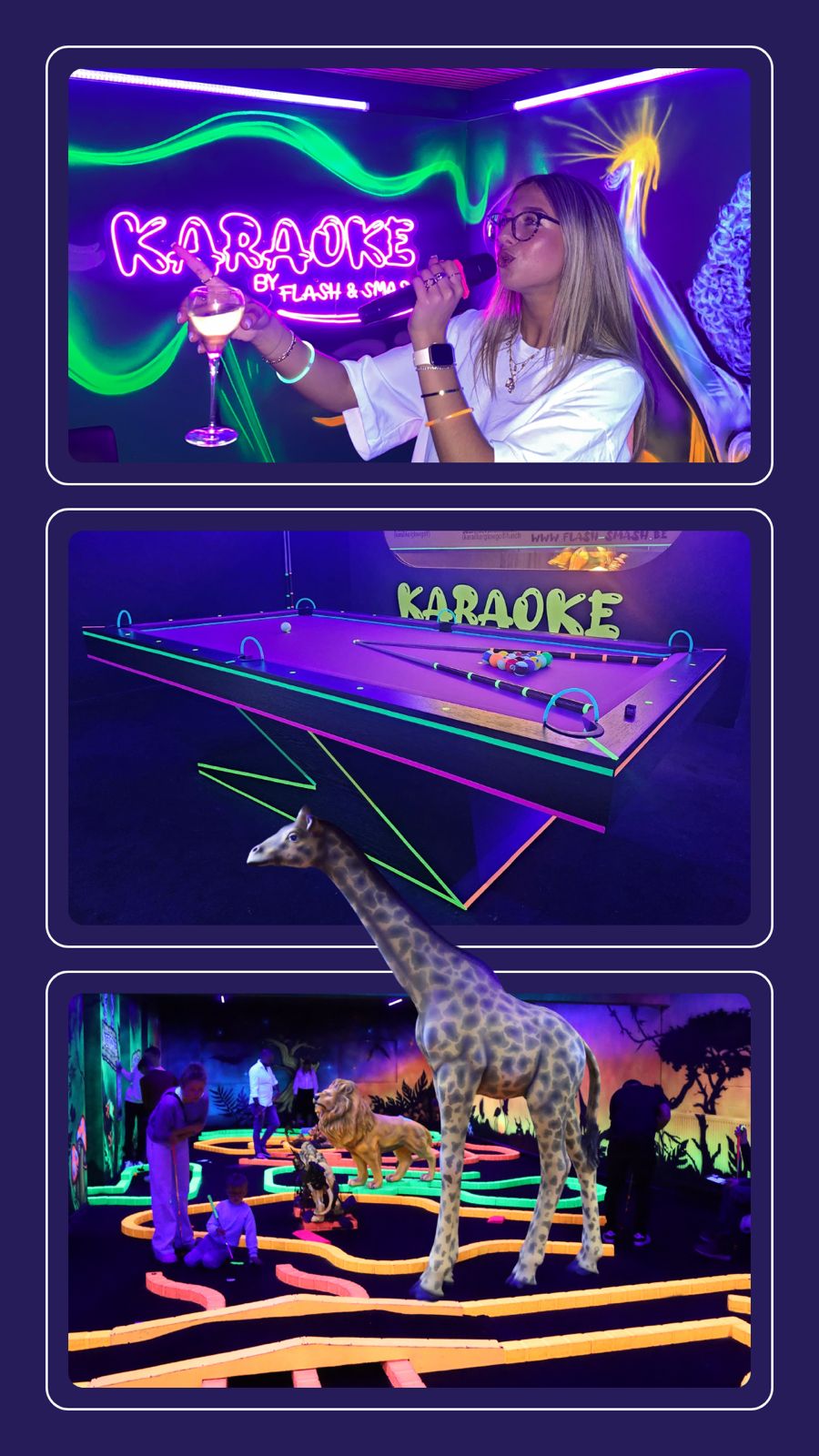 Bedrijfs events bij karaoke & goolfy